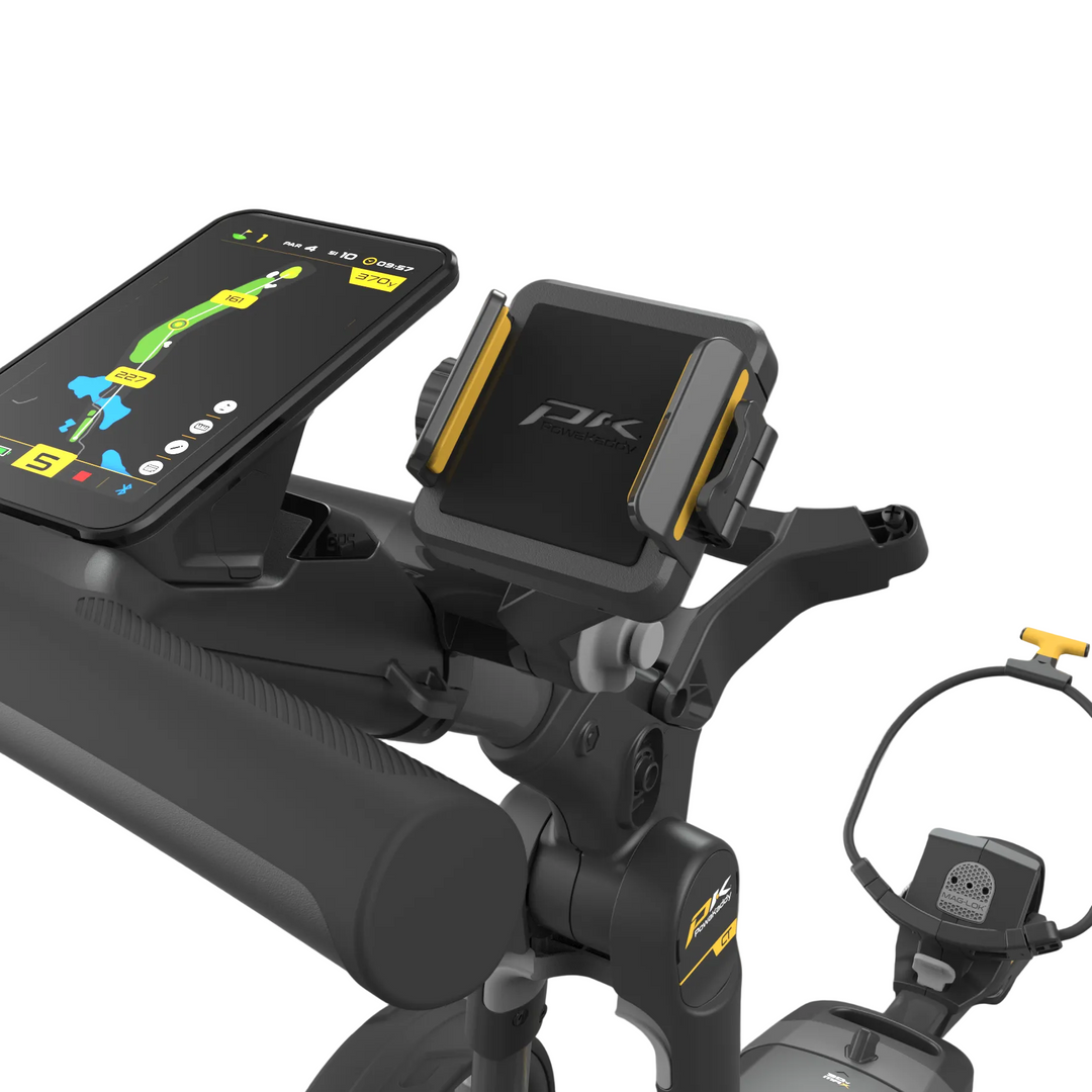 Support Smartphone et GPS pour Chariot PowaKaddy