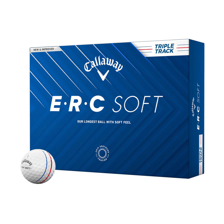 Balles Callaway E•R•C Soft (Douzaine) - Blanc