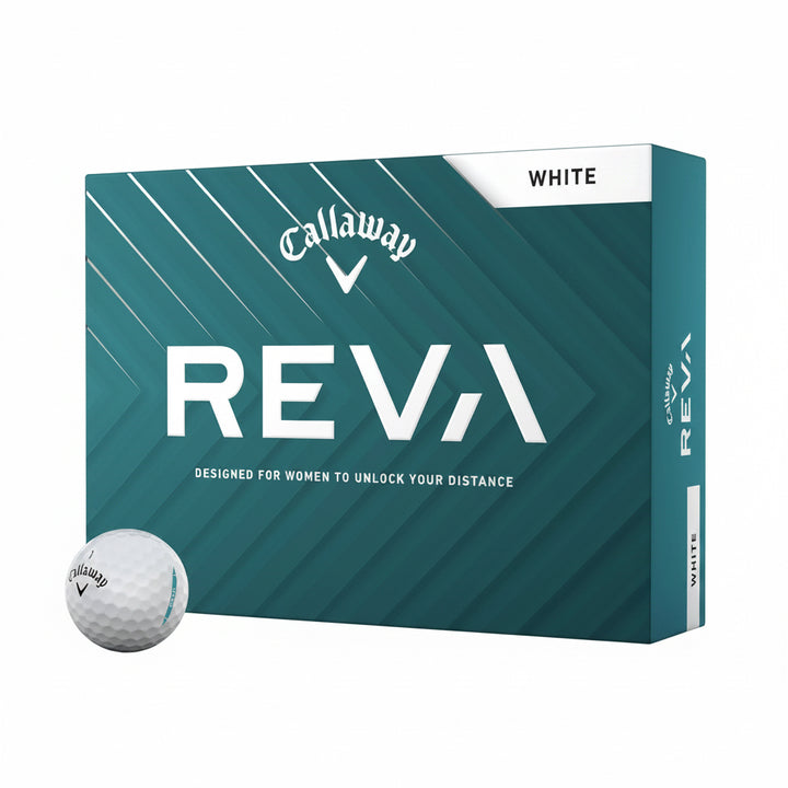 Balles Callaway REVA Femme (Douzaine) - Blanc