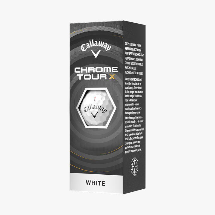 Balles Callaway Chrome Tour X (Douzaine)