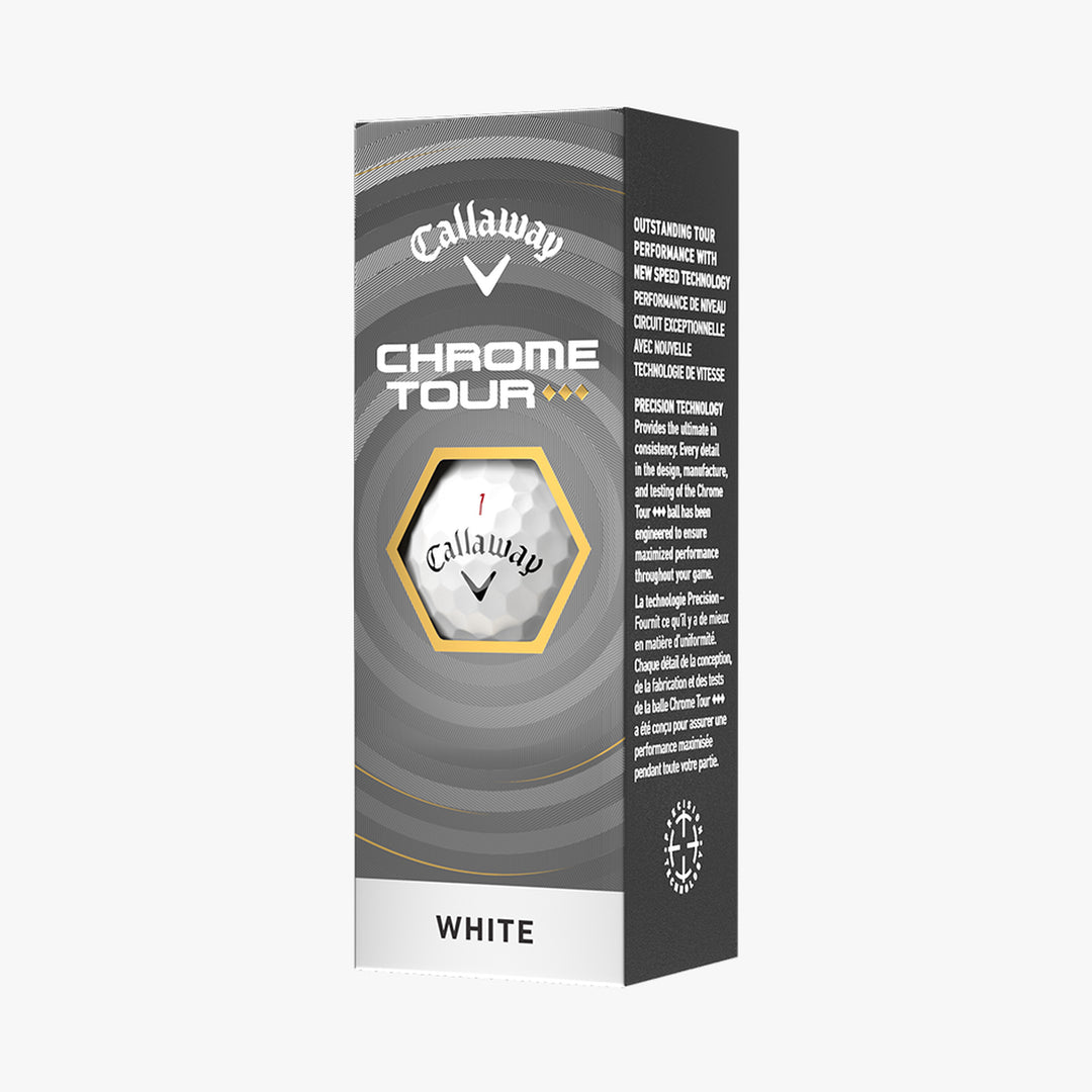 Balles Callaway Chrome Tour Triple Diamond (Douzaine)