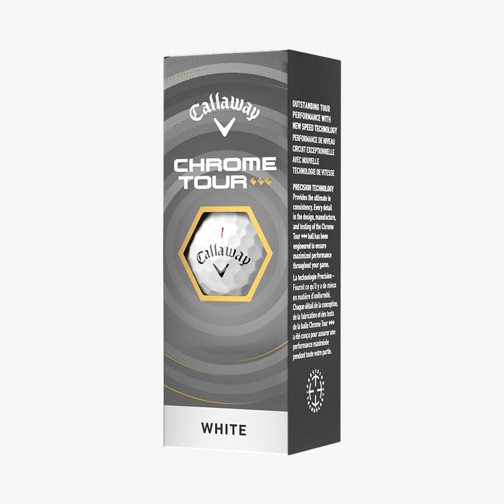 Balles Callaway Chrome Tour Triple Diamond (Douzaine)
