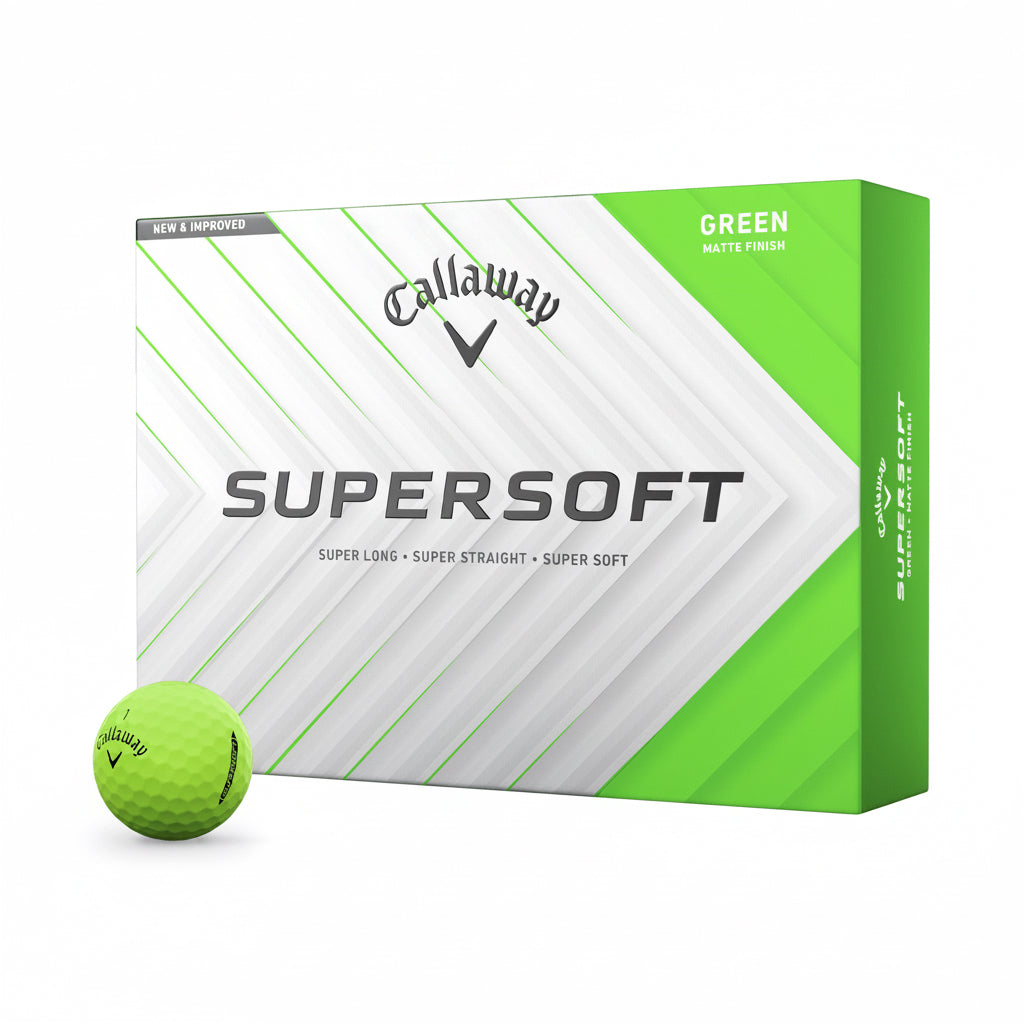Balles Callaway Supersoft Matte (Douzaine)