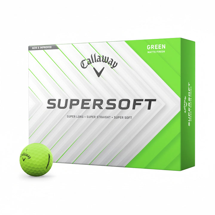 Balles Callaway Supersoft Matte (Douzaine)