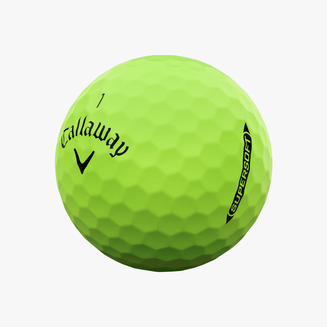 Balles Callaway Supersoft Matte (Douzaine)