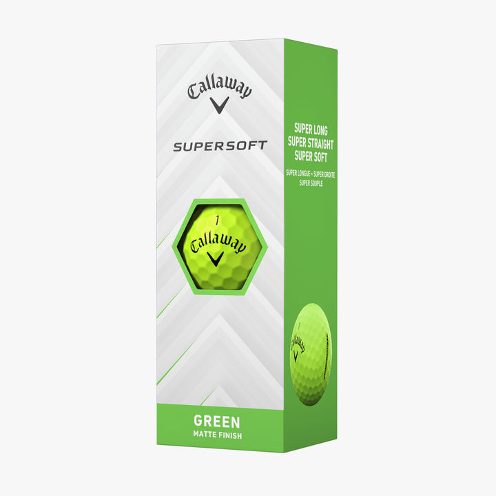 Balles Callaway Supersoft Matte (Douzaine)