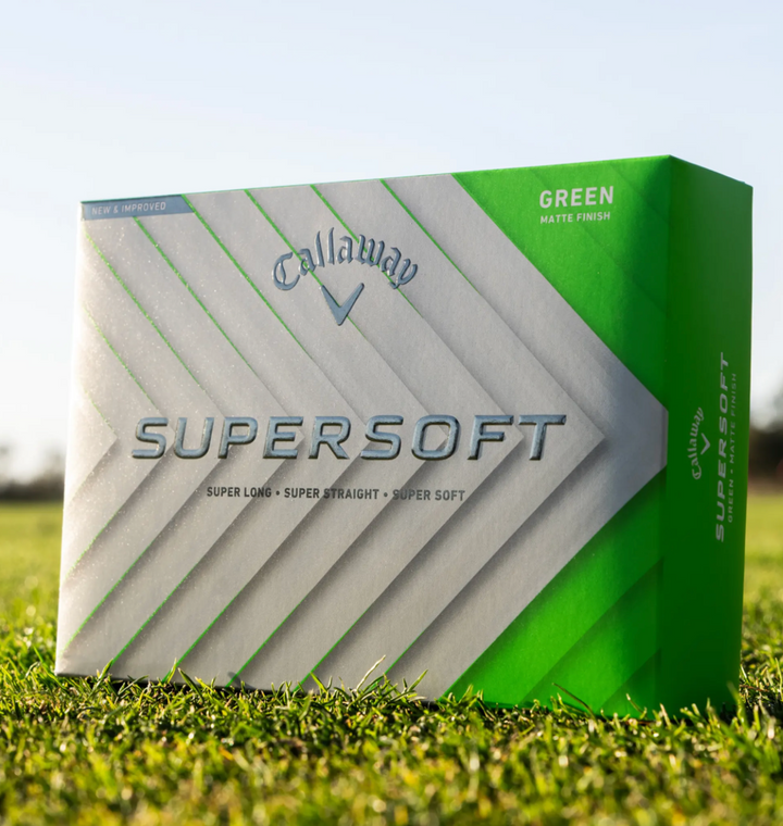 Balles Callaway Supersoft Matte (Douzaine)