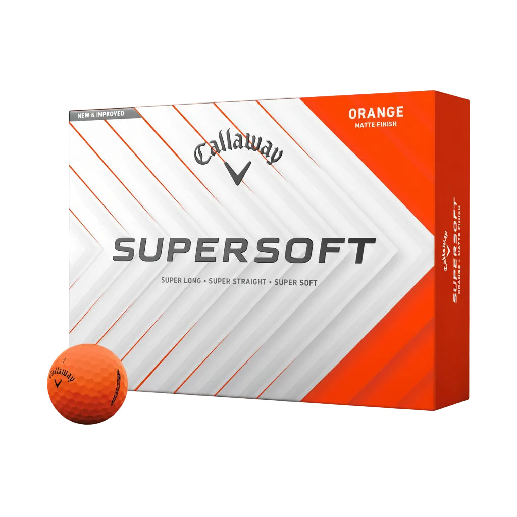 Balles Callaway Supersoft Matte (Douzaine)