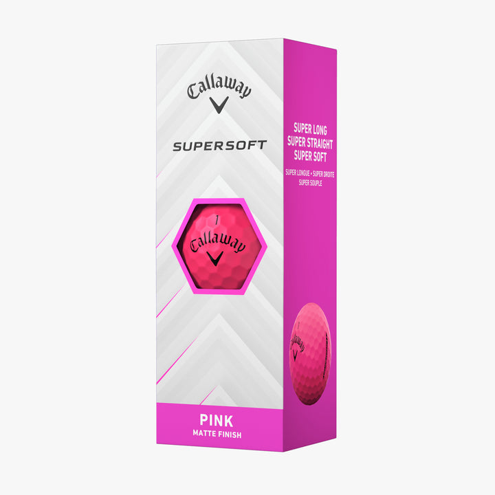 Balles Callaway Supersoft Matte (Douzaine)
