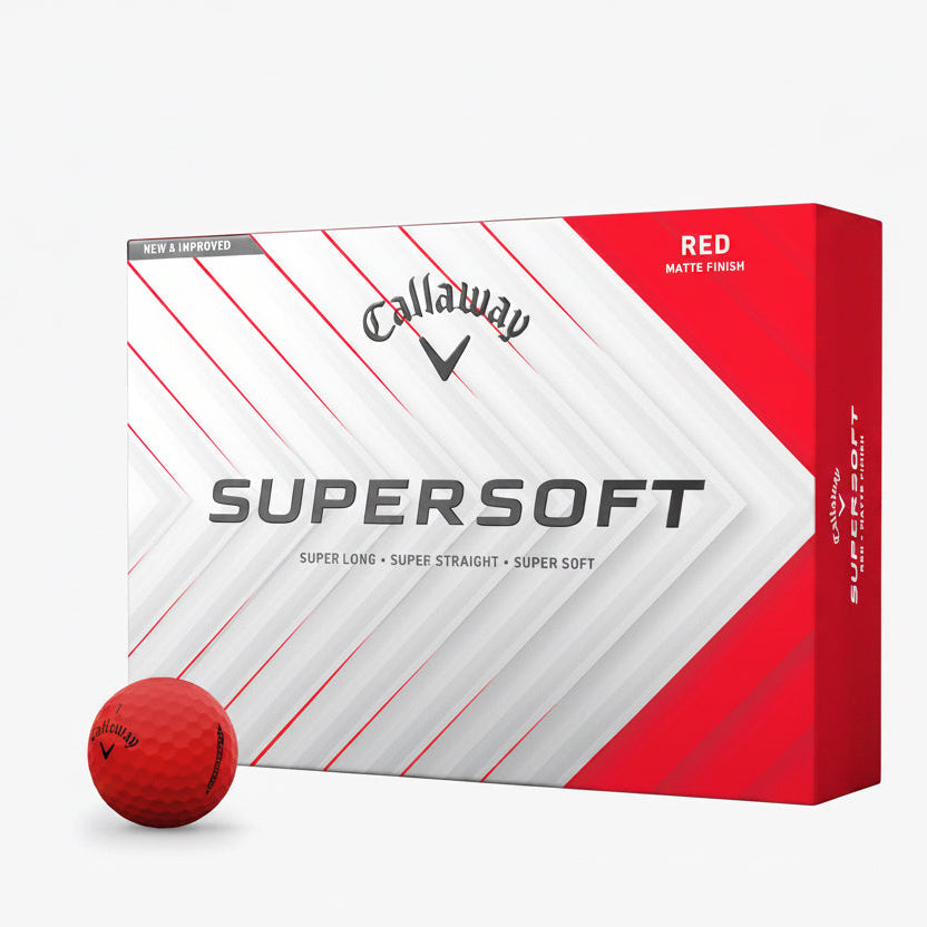 Balles Callaway Supersoft Matte (Douzaine)
