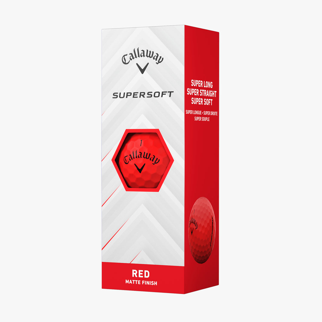 Balles Callaway Supersoft Matte (Douzaine)
