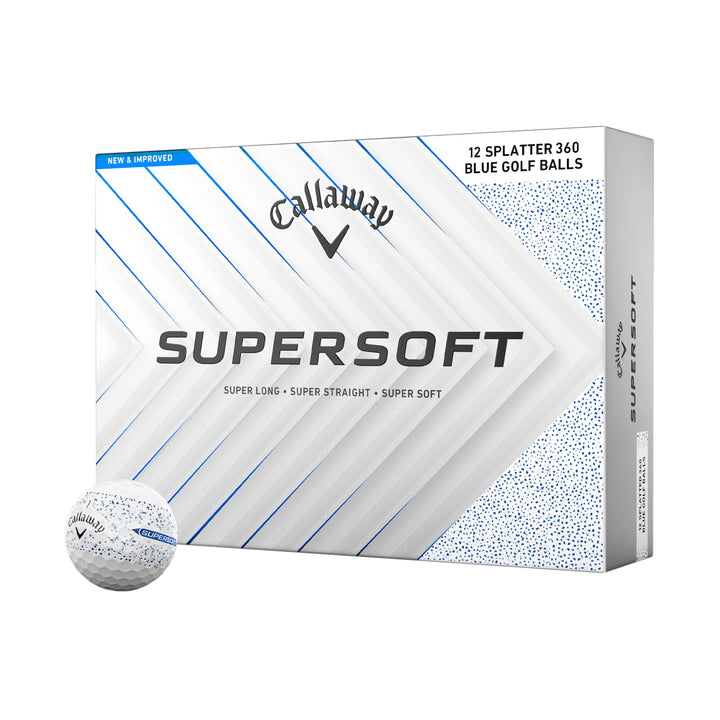 Balles Callaway Supersoft Splatter 360 (Douzaine)