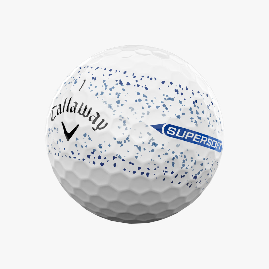 Balles Callaway Supersoft Splatter 360 (Douzaine)