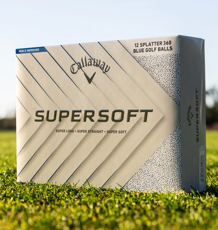 Balles Callaway Supersoft Splatter 360 (Douzaine)