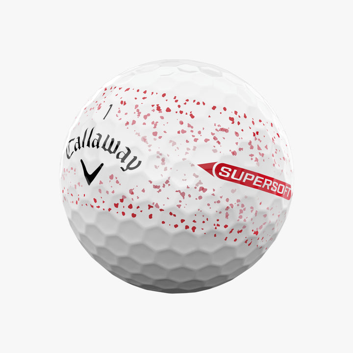 Balles Callaway Supersoft Splatter 360 (Douzaine)