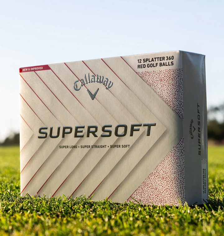 Balles Callaway Supersoft Splatter 360 (Douzaine)