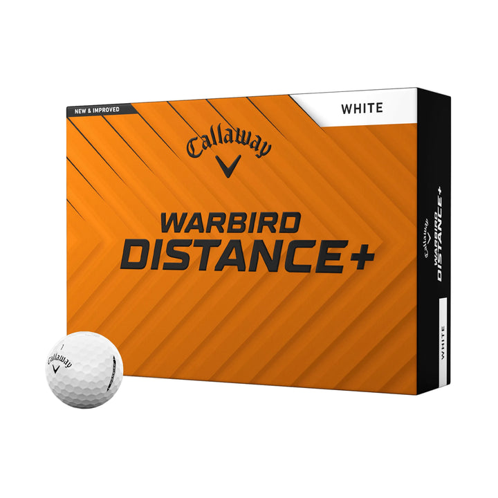 Balles Callaway Warbird Distance+ (Douzaine) - Blanc