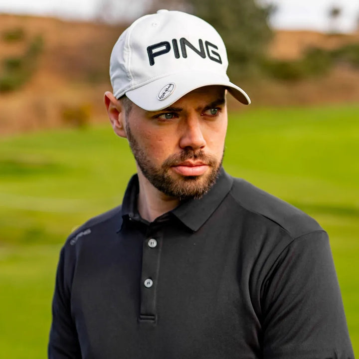 Casquette de Golf Homme PING Ball Marker - Blanc - vue 4