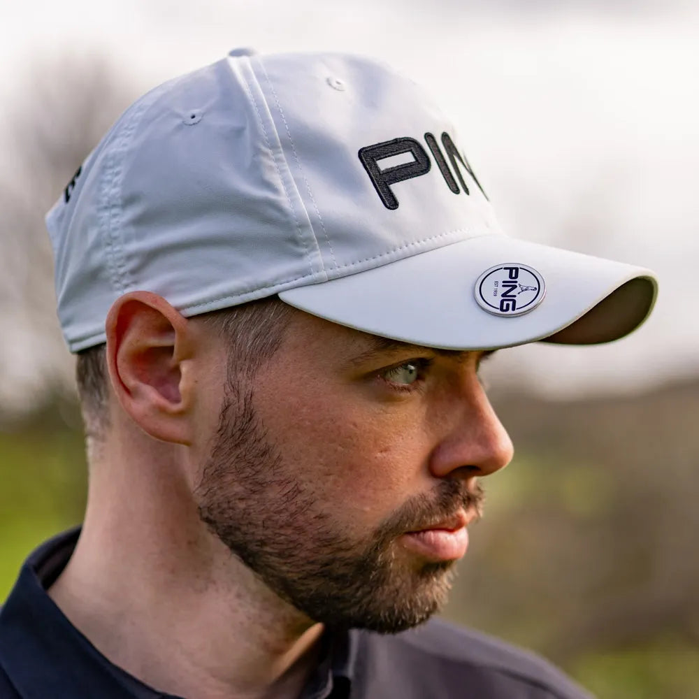 Casquette de Golf Homme PING Ball Marker - Blanc - vue 5