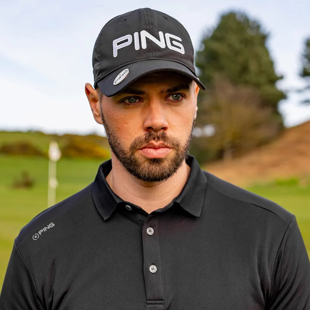 Casquette de Golf Homme PING Ball Marker - Noir - vue 4
