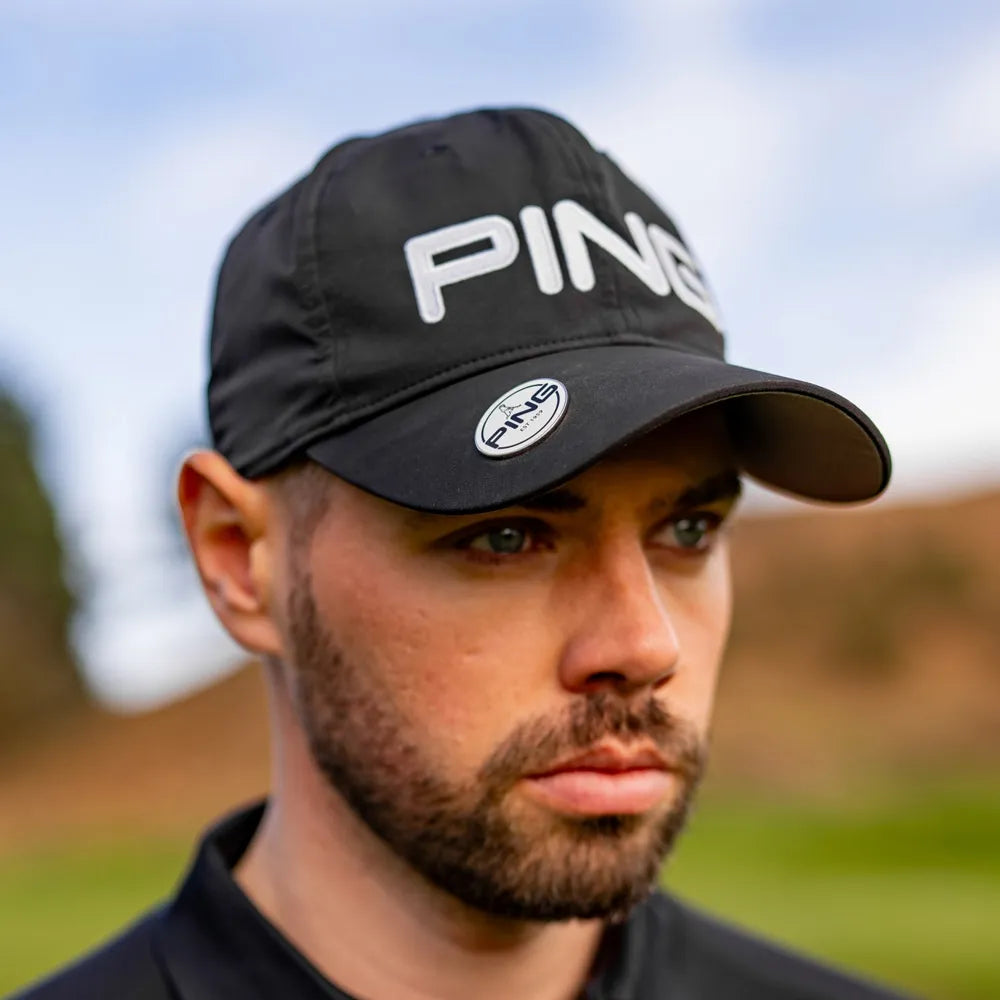 Casquette de Golf Homme PING Ball Marker - Noir - vue 5