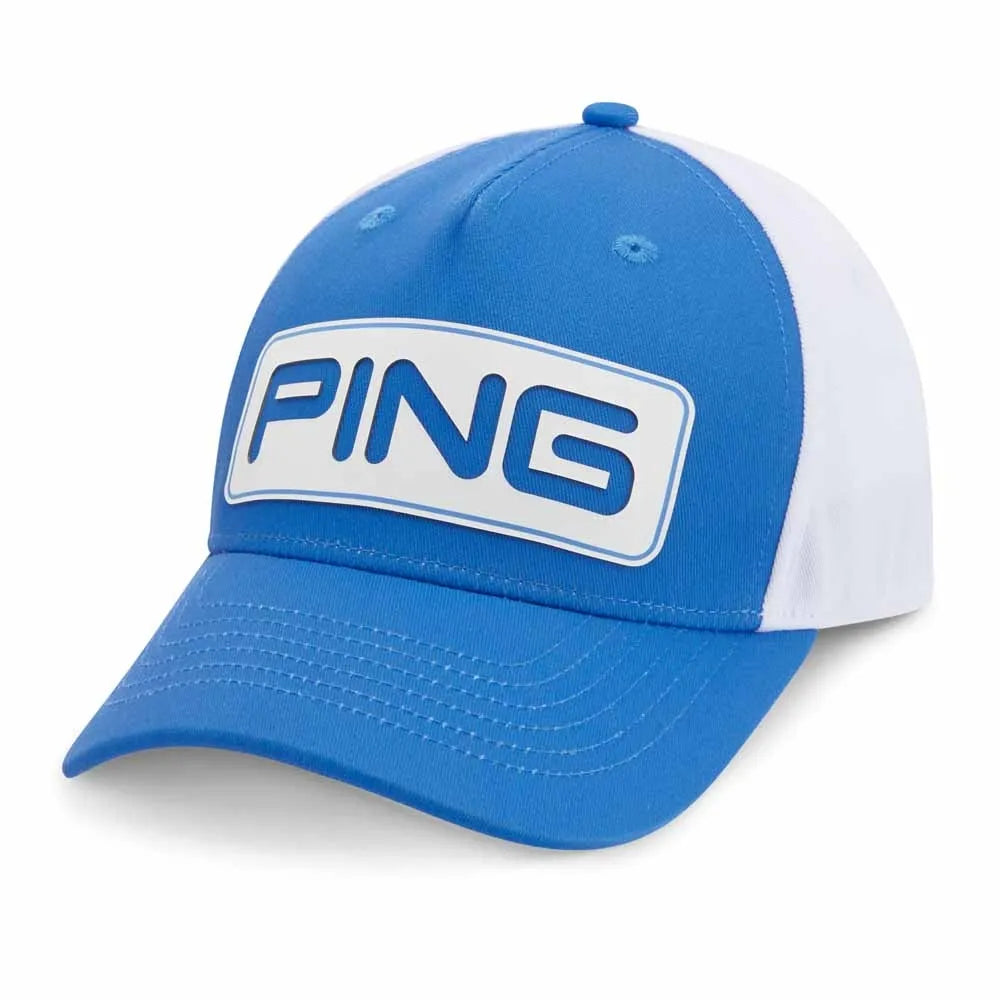 Casquette de Golf Homme PING Tour Classic - Bleu / Blanc