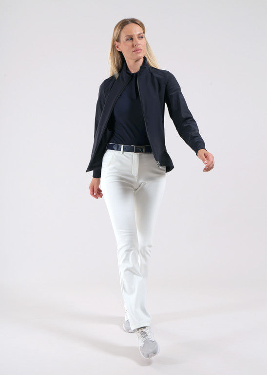 Polo de Golf Manches Longues Femme Chervò Atma - Noir - S