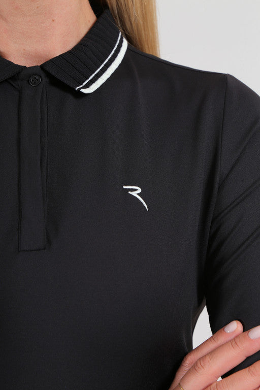 Polo de Golf Manches Longues Femme Chervò Atma - Noir - XXL