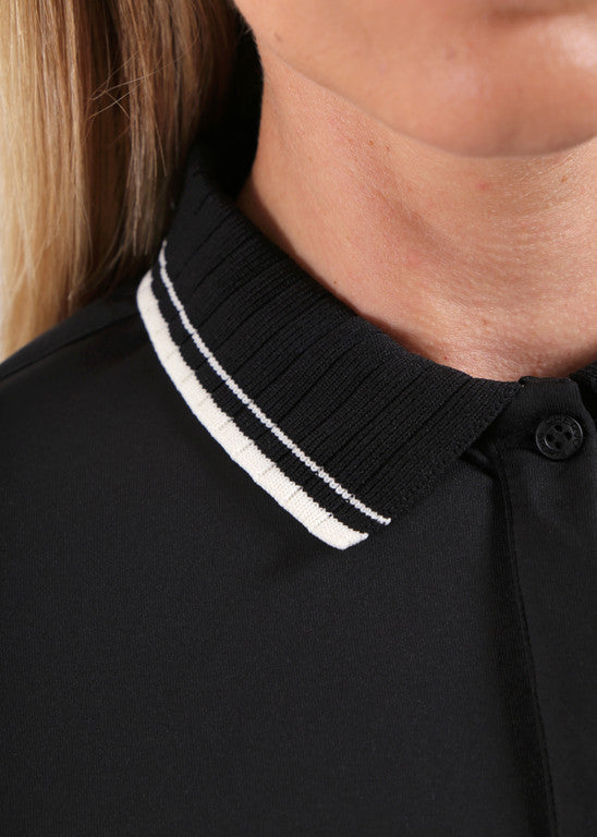 Polo de Golf Manches Longues Femme Chervò Atma - Bleu - M