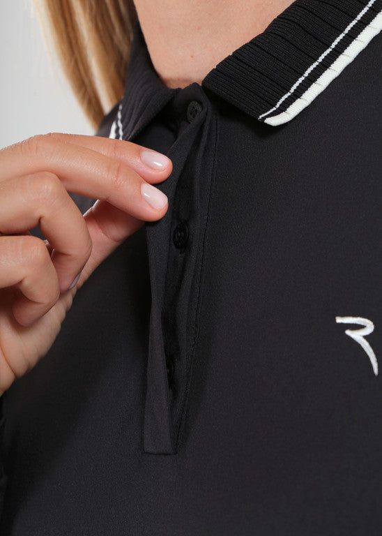 Polo de Golf Manches Longues Femme Chervò Atma - Bleu - S