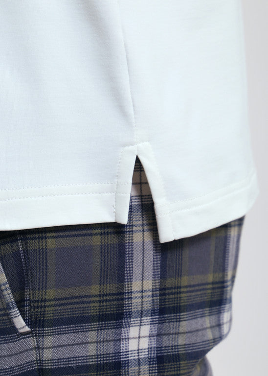 Polo de Golf Manches Longues Homme Chervò Azteco - Blanc - XXL