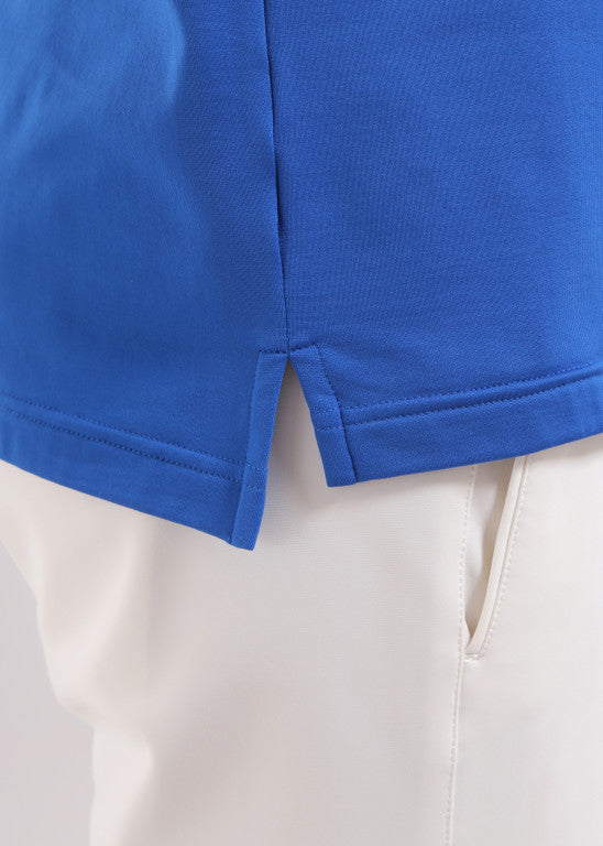 Polo de Golf Manches Longues Homme Chervò Azteco - Bleu - M