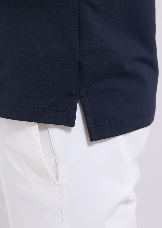 Polo de Golf Manches Longues Homme Chervò Azteco - Bleu marine - L