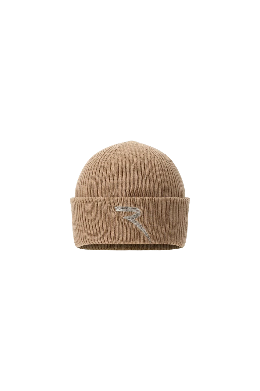 Bonnet de Golf Femme en Cachemire Chervò Whiteout - Beige