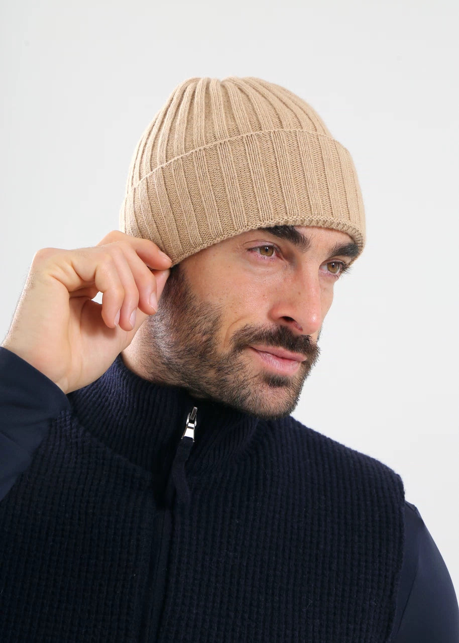 Bonnet de Golf Unisexe Laine et Cachemire Chervò Woolly
