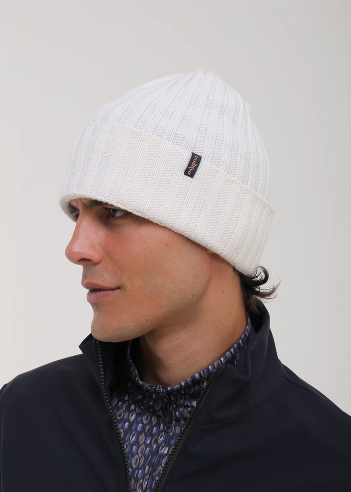 Bonnet de Golf Unisexe Laine et Cachemire Chervò Woolly