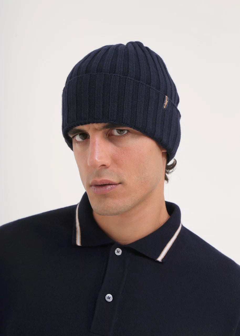 Bonnet de Golf Unisexe Laine et Cachemire Chervò Woolly