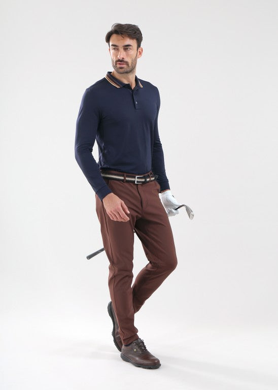 Pantalon Thermique Softshell Homme Chervò Setto - Bleu marine - 58