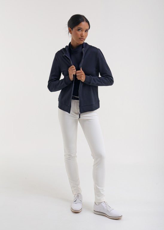 Sous-Pull Col Montant Golf Femme Chervò Tessy - Bleu marine - XXL