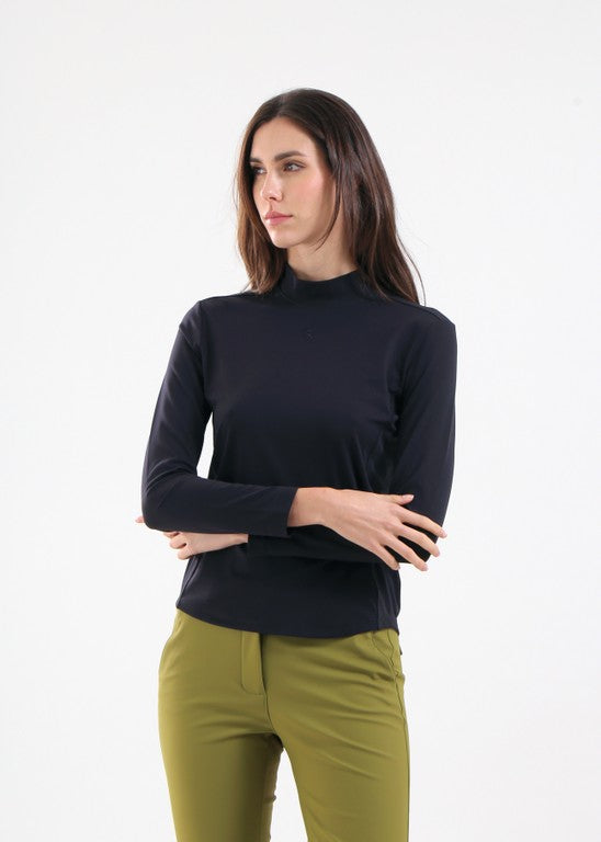 Sous-Pull Col Montant Golf Femme Chervò Tessy - Noir - M