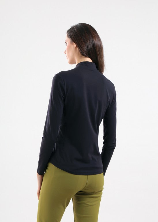 Sous-Pull Col Montant Golf Femme Chervò Tessy - Noir - M/L