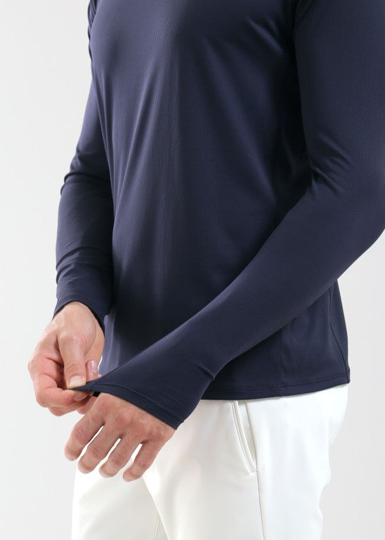 Sous-Pull Golf Homme Chervò Tramit 599 - Thermique - Bleu marine - M/L
