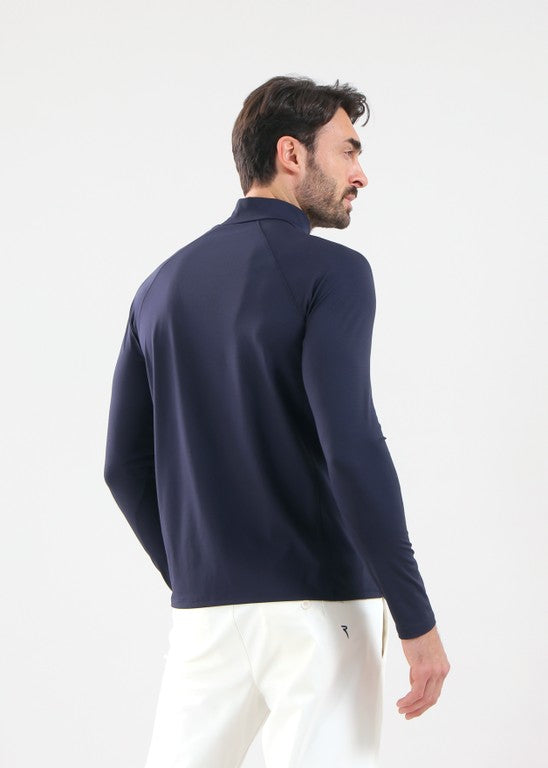 Sous-Pull Golf Homme Chervò Tramit 599 - Thermique - Bleu marine - XL