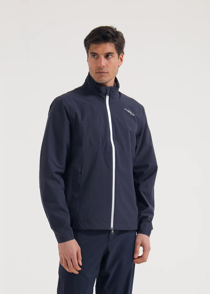 Veste Aquablock Homme Chervò Masterpiece - Bleu marine - L