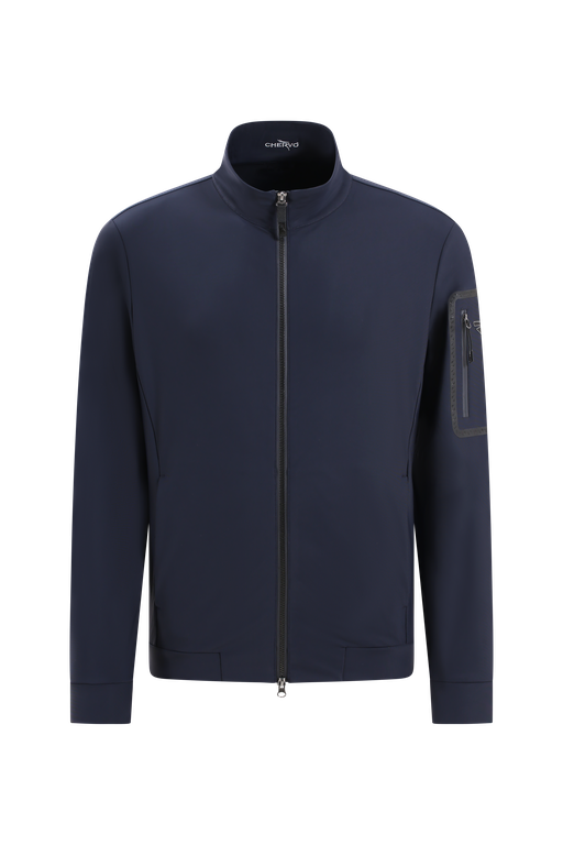 Veste de Golf Softshell Homme Chervò Miller 599 - Bleu Marine - Bleu marine - XS