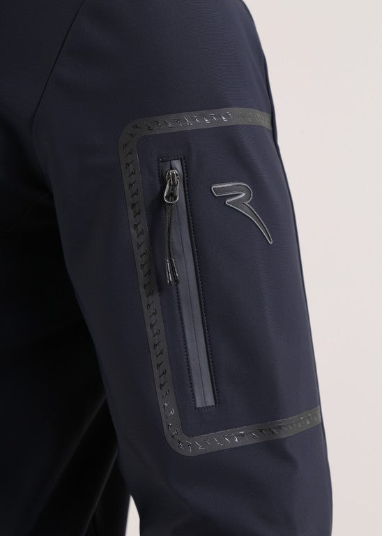 Veste de Golf Softshell Homme Chervò Miller 599 - Bleu Marine - Bleu marine - XL