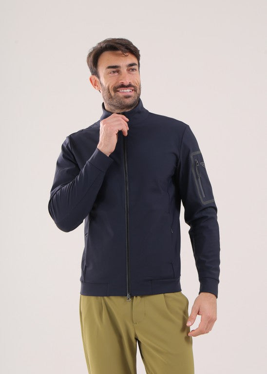 Veste de Golf Softshell Homme Chervò Miller 599 - Bleu Marine - Bleu marine - S
