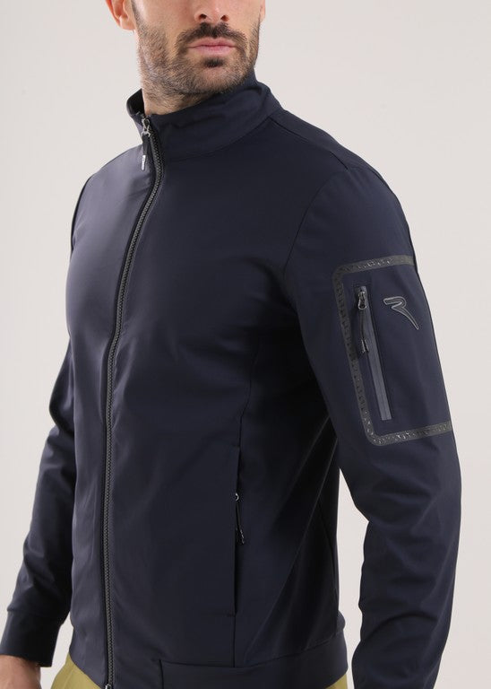 Veste de Golf Softshell Homme Chervò Miller 599 - Bleu Marine - Bleu marine - L