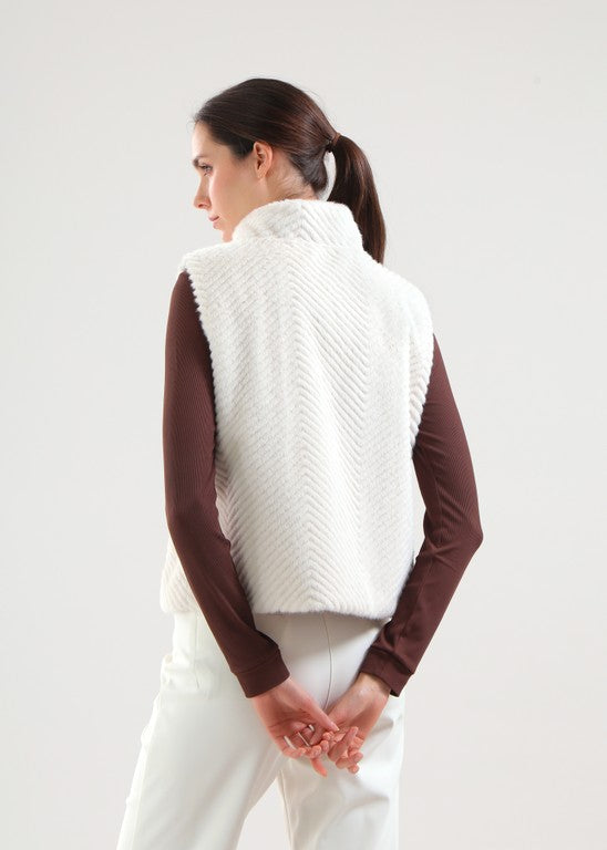 Veste sans manches Réversible Femme Chervò Ersilia