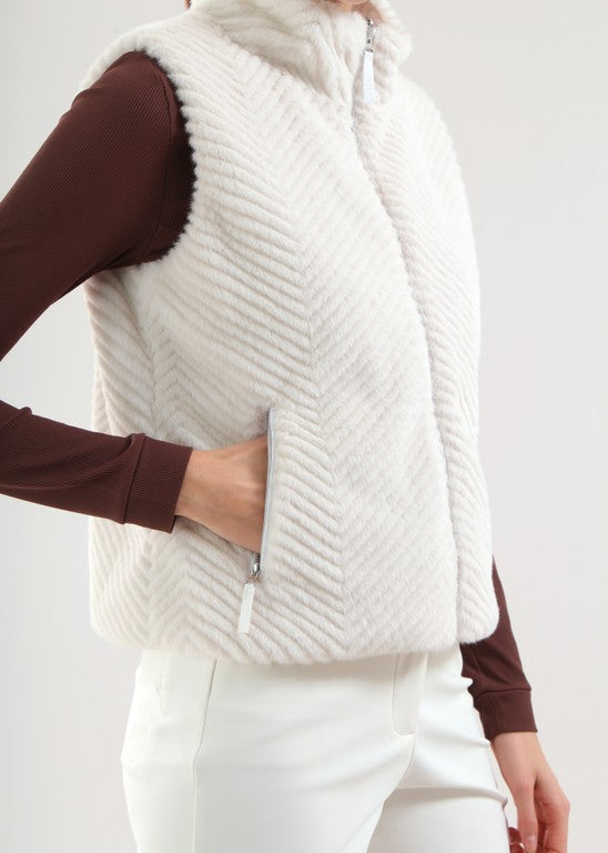 Veste sans manches Réversible Femme Chervò Ersilia